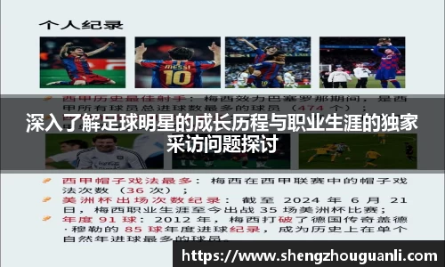 深入了解足球明星的成长历程与职业生涯的独家采访问题探讨